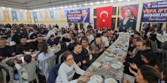 AK Parti Nazilli vefa iftarında buluştu