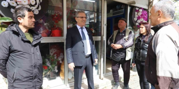 Başkan Tetik Sanayi Esnafının Sorunlarını Dinledi