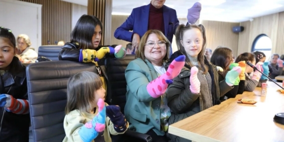 Didim Belediye Başkanı Gençay özel çocuklarla bir araya geldi