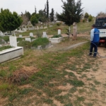 Didim’de mezarlıklar bayrama hazırlanıyor 4 Didim’de mezarlıklar bayrama hazırlanıyor