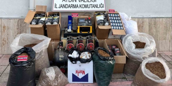 Köşk’te 1 Milyon TL’lik Kaçak Sigara Baskını
