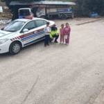 Kuyucak jandarmasından ’şekerli’ bayram denetimi