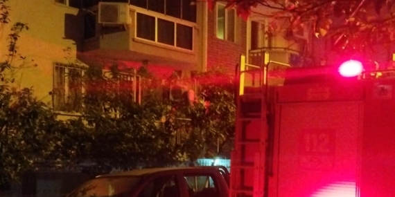 Yangına, uykuda yakalandılar