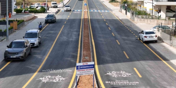 Aydın Büyükşehir bulvarları yeniliyor