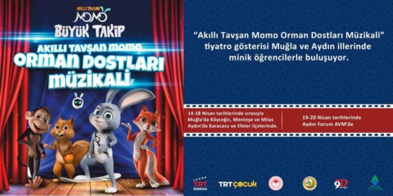 Aydın’da müzikal ile çocuklara ormanın önemi anlatılacak