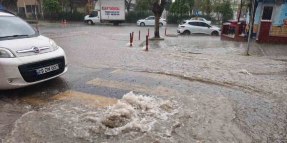 Aydın’da Sağanak Etkili Oldu