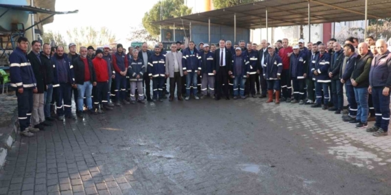 Başkan Arıcı: “Emeğin ve alın teriyle geçinenlerin yanındayız”