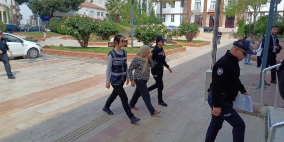 Bebeğe şiddet uygulayan bakıcı kadın adliyeye sevk edildi