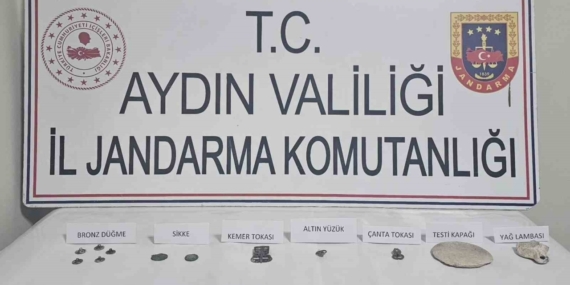 Bozdoğan’da tarihi eser operasyonu