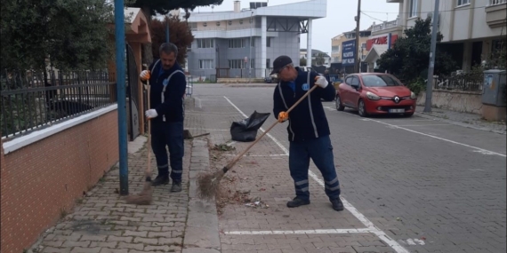 Didim’de temizlik çalışmaları sürüyor