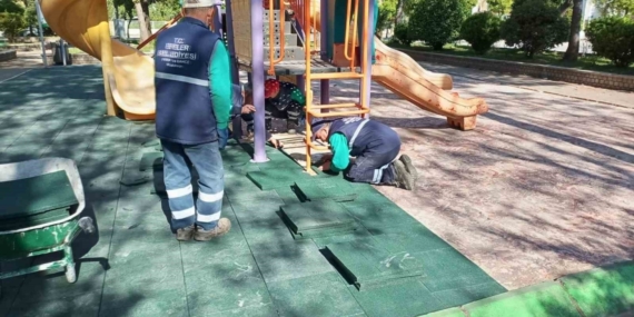 Efeler’in parkları yaz mevsimine hazırlanıyor