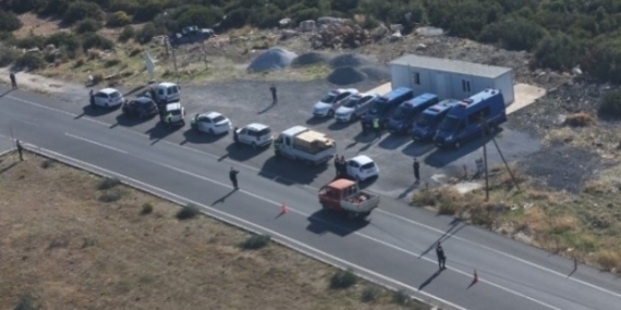 Jandarma havadan trafik denetimi gerçekleştirdi