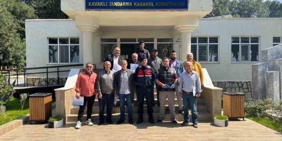 Jandarma orman yangınları konusunda bilgilendirdi