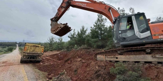 Karacasu’daki yol sorunu çözüme kavuşuyor