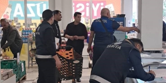 Köşk’te zabıta ekiplerinden denetim