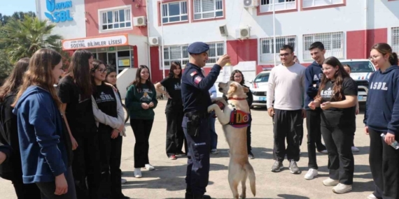 Lise öğrencileri jandarmayı yakından tanıdı