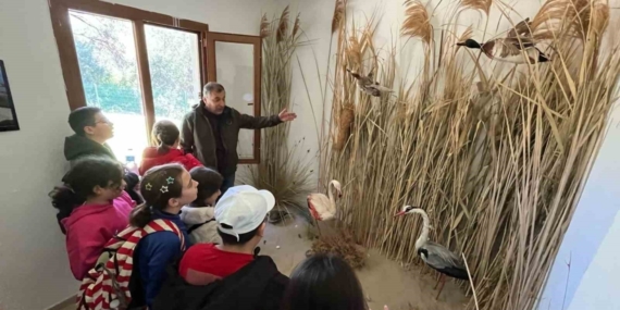 Öğrenciler yaban hayatını yakından tanıdı