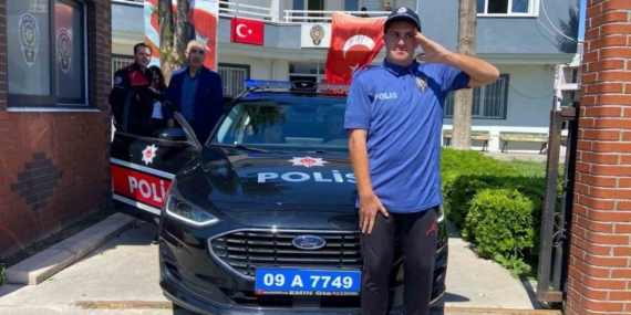 Polis Haftası’nda Didim emniyeti iki engelli bireyin hayallerini gerçekleştirdi