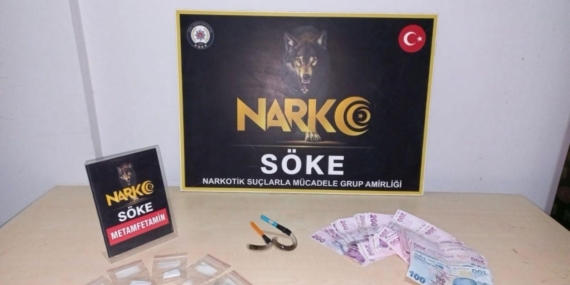 Söke’de narkotik polisleri uyuşturucuya geçit vermedi