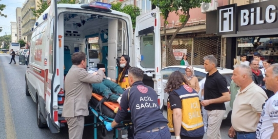 Yol ortasında inmeye çalıştı, kazaya sebep oldu: 1 yaralı