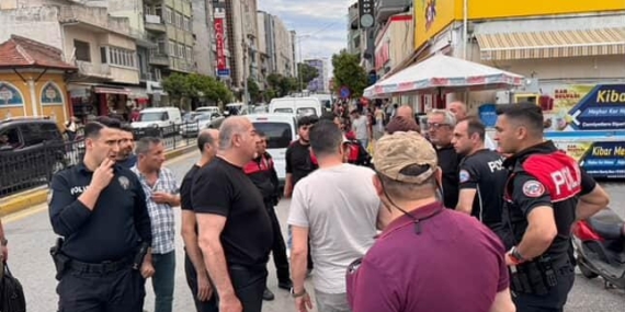 Zafer Meydanında tekme tokatlı kavga