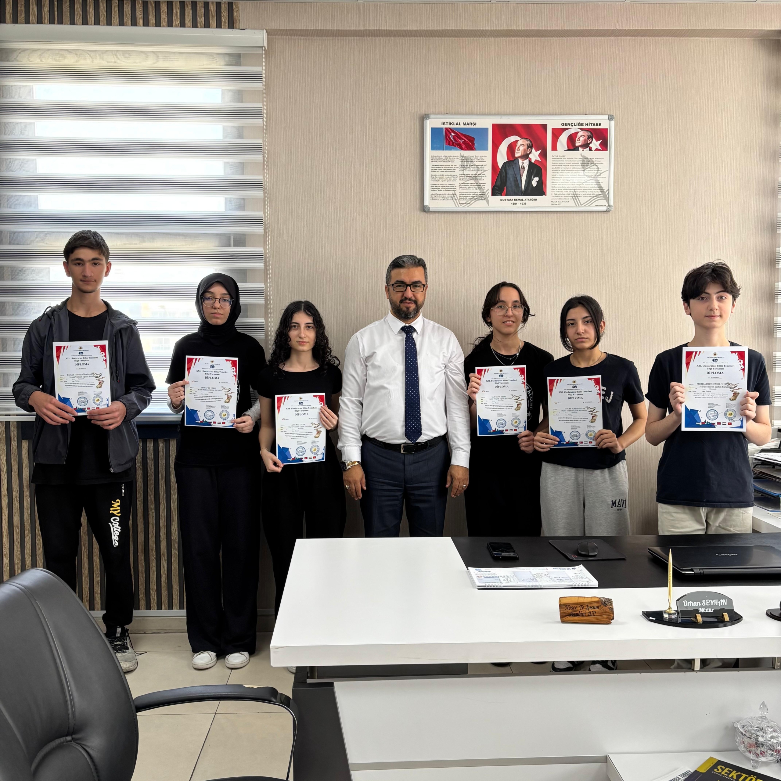 Aydın MY Kolej Öğrencileri Uluslararası Bilim Yarışmasında Göz Doldurdu