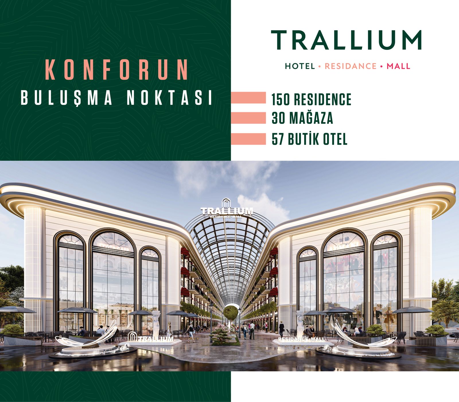 Aydın’ın yeni yaşam merkezi Trallium görkemli bir lansmanla tanıtıldı