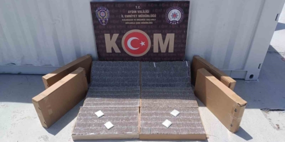 Aydın’da 51 bin adet doldurulmuş makaron ele geçirildi