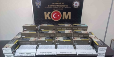 Aydın’da 9 bin 200 adet makaron ele geçirildi
