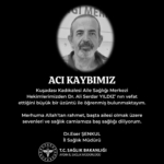 Aydın’da sağlık camiasının acı kaybı 5 Aydın’da sağlık camiasının acı kaybı