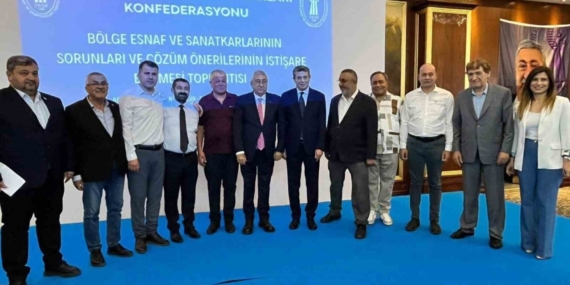 Başkan Künkcü, Ege Bölgesi Esnaf Toplantısı’nda Aydın’ı temsil etti