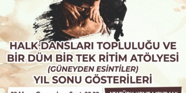 Büyükşehir konservatuvarından yıl sonu gösterisine davet