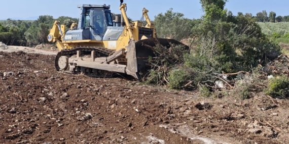 Didim’de yol çalışmaları devam ediyor