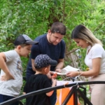 Doğada ailece sporun keyfini yaşadılar 1 Doğada ailece sporun keyfini yaşadılar