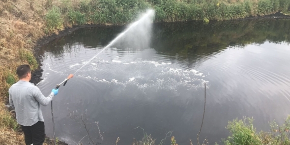 Germencik Belediyesi’nden yaz öncesi yoğun ilaçlama mesaisi