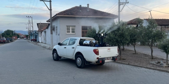 Germencik’te gece ilaçlamaları başladı
