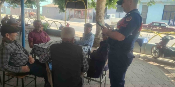 Jandarma Efeler’de denetimlerine devam ediyor