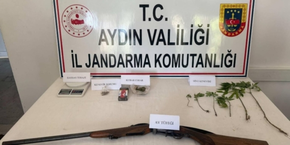 Karacasu’da uyuşturucu madde ele geçirildi