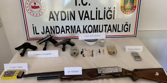 Karacasu’da uyuşturucu operasyonu