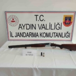 Karpuzlu’da ruhsatsız tüfek ele geçirildi 1 Karpuzlu’da ruhsatsız tüfek ele geçirildi