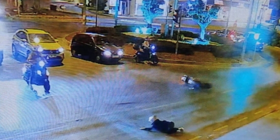 Kırmızı ışık ihlali kazaya neden oldu: Son sürat çarptı