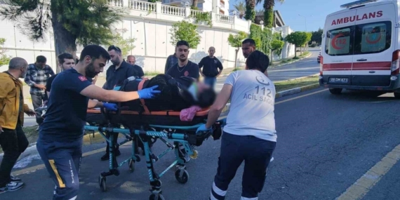 Kontrolden çıkan motosiklet ağaca çarptı: 1 ağır yaralı