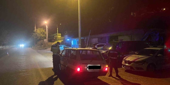 Köşk’te şok trafik uygulaması: 22 sürücüye 45 bin lira ceza