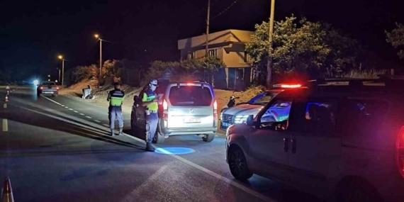 Köşk’teki uygulamada 61 araç kontrol edildi