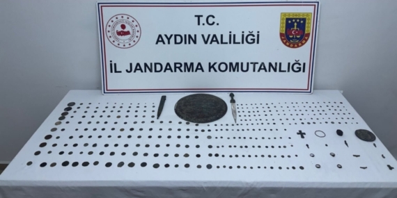 Kuşadası’nda tarihi eser operasyonu