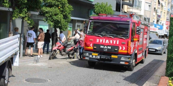Mazgala atılan sigara izmariti, ekipleri harekete geçirdi