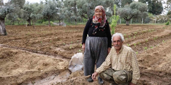 Mutluluğu toprakta buldular