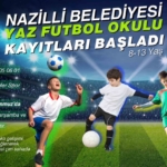 Nazilli Belediyesi Yaz Futbol Okulu kayıtları başladı 5 Nazilli Belediyesi Yaz Futbol Okulu kayıtları başladı