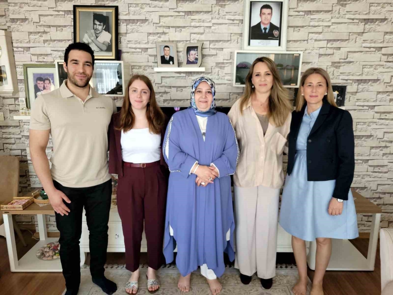 Nazilli’deki şehit aileleri unutulmadı