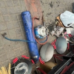 Okisjen tüpünün parlaması sonucu 1 kişi yaralandı 7 Okisjen tüpünün parlaması sonucu 1 kişi yaralandı